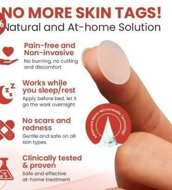 Derma Smooth Skin Tag Removal Patch | Secret To Spotless Skin